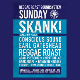 sftw137 reggae roast sunday skank