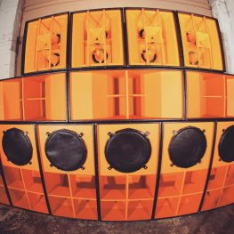 unit 137 sound system fish eye lens