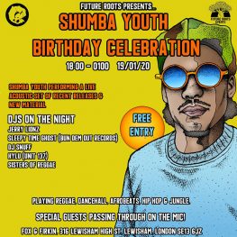 shumba youth birthday fox and firkin lewisham london